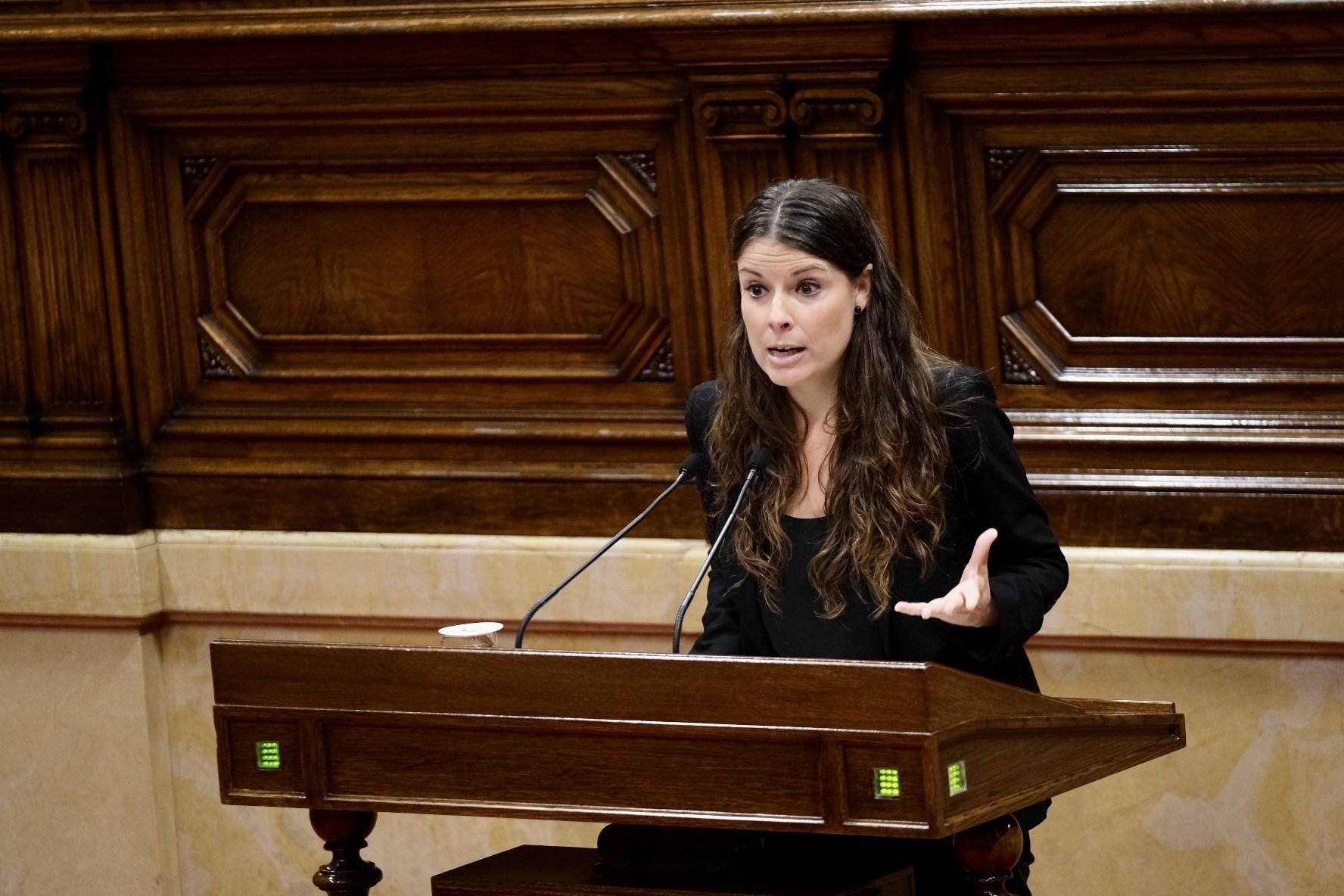 Monica Sales Junts per Catalunya debat política general foto carlos baglietto Monica Sales Junts per Catalunya debat política general foto carlos baglietto