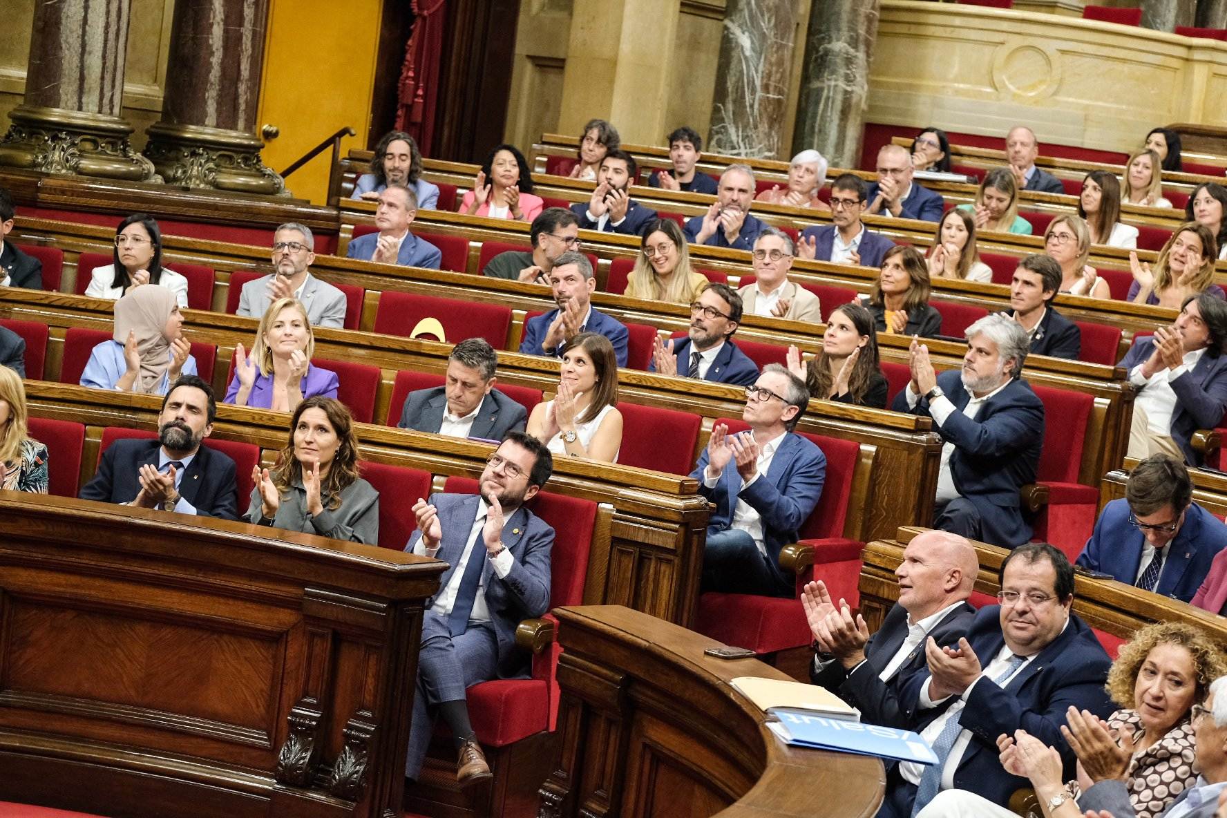 Catalan Parliament gives broad support to the amnesty, despite the PSC's 'no'