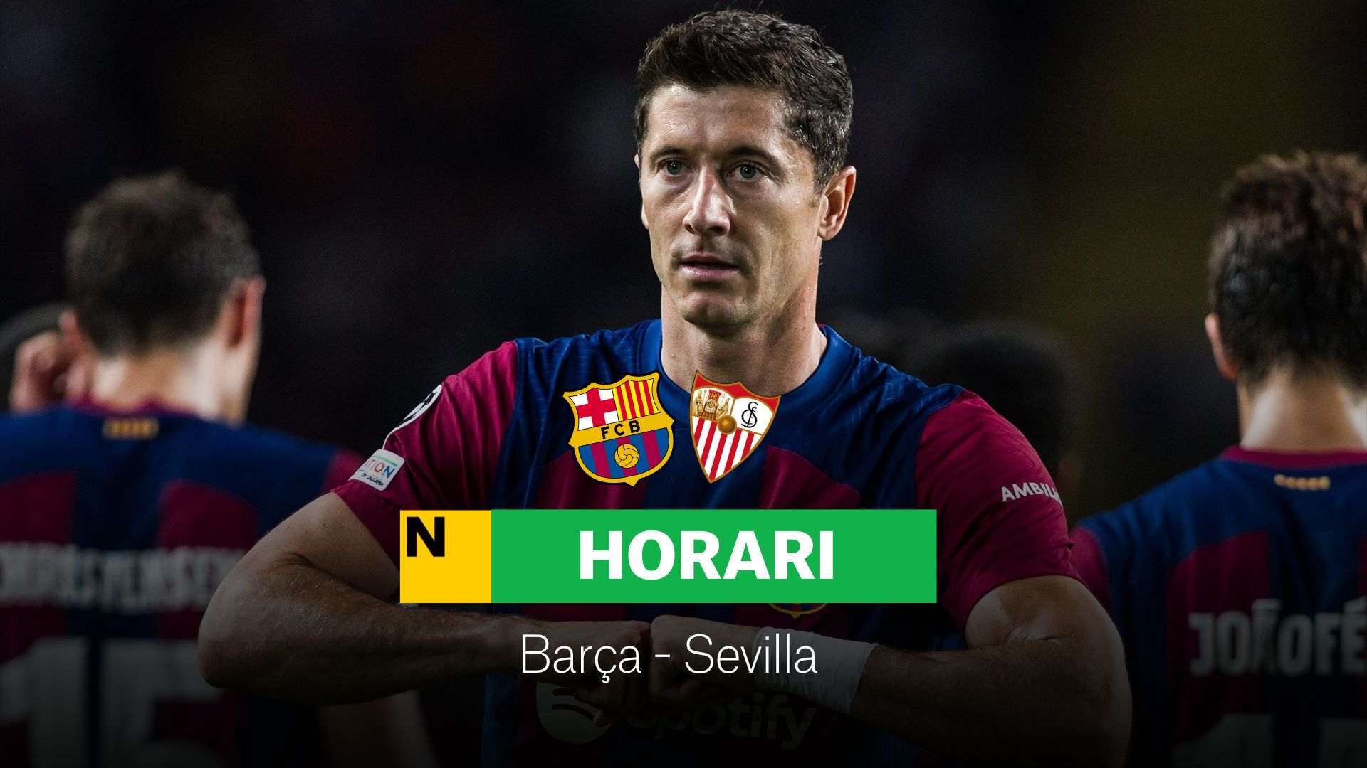 Partit barça avui hora