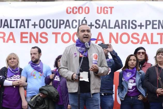 pacheco ccoo manifestacio maig dia treball monica perez pacheco ccoo manifestacio maig dia treball monica perez