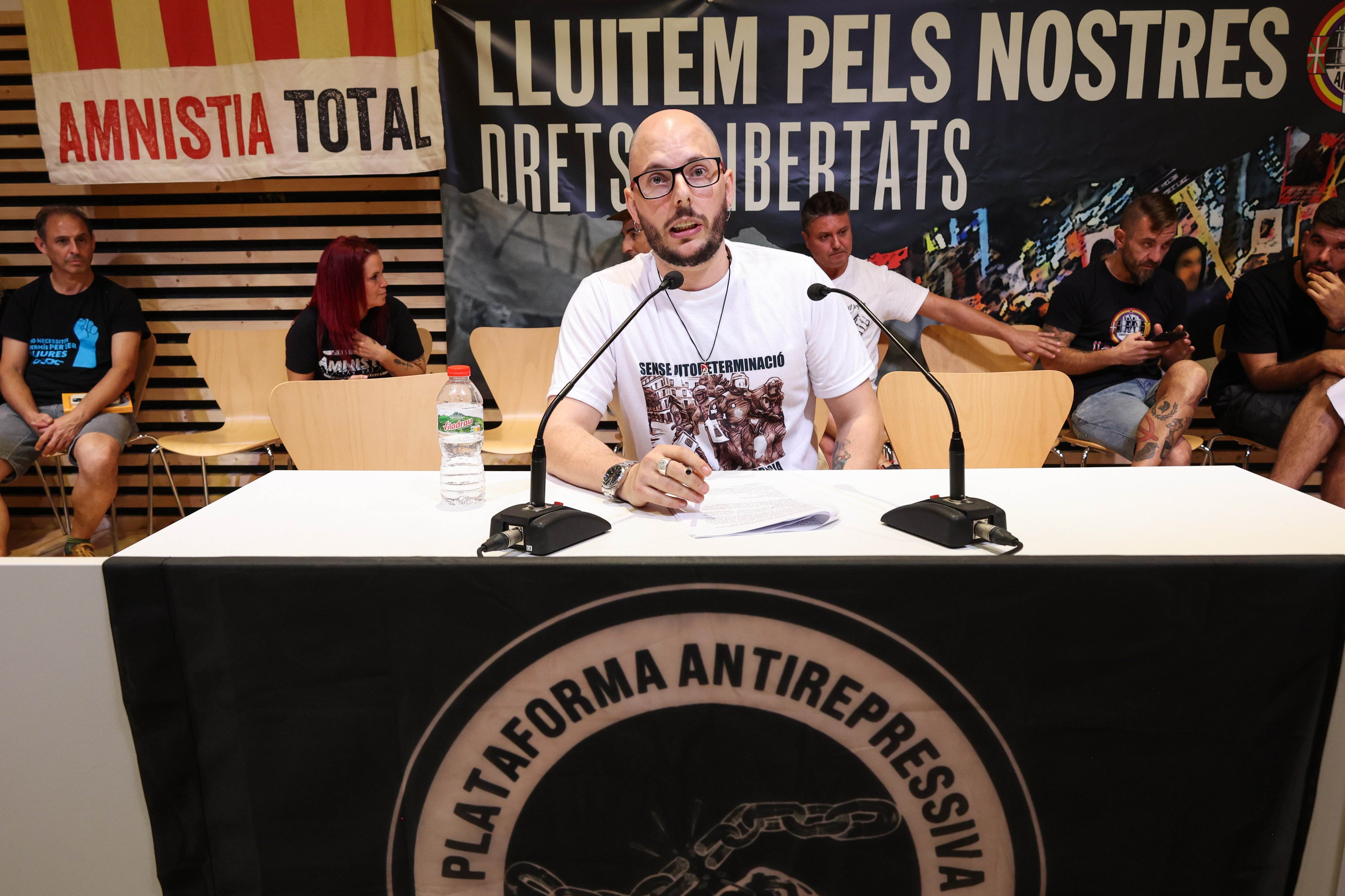 El Supremo mantiene la condena de 3 años y 6 meses  de prisión al activista Adrián Sas por el 1-O