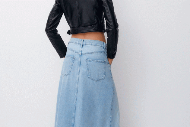 Caçadora biker efecte pell Caçadora biker efecte pell