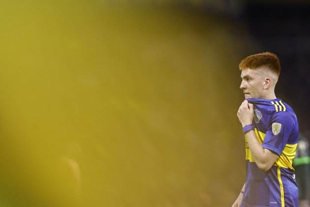 Valetín Barco, durant un partit de Boca Juniors / Foto: EFE