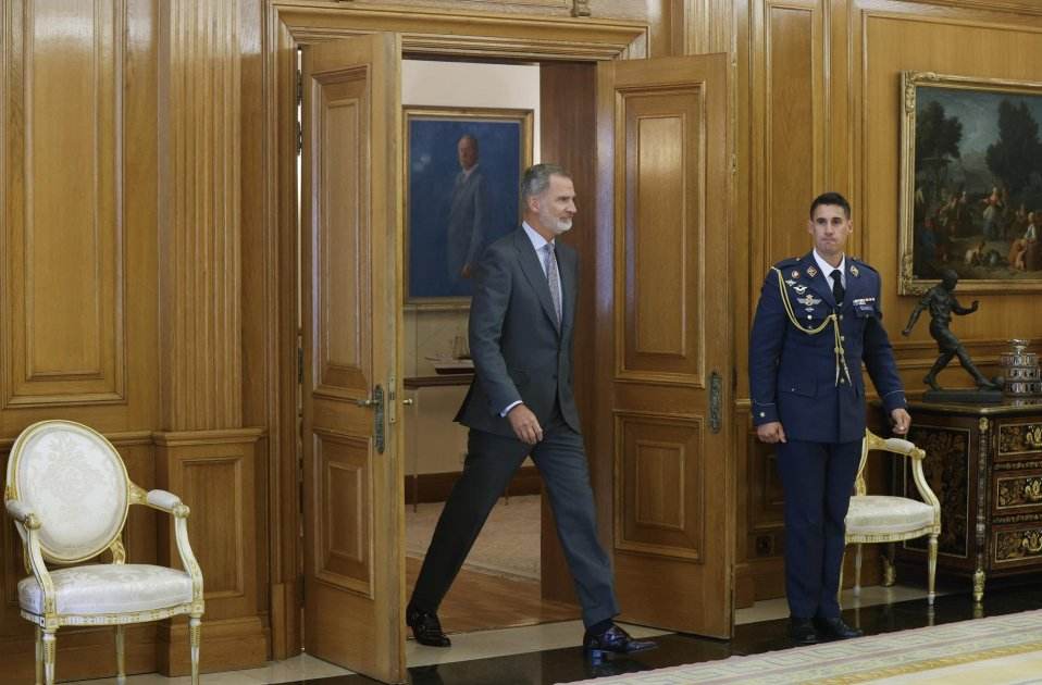 Felipe VI palacio Zarzuela / EFE Felipe VI palacio Zarzuela / EFE