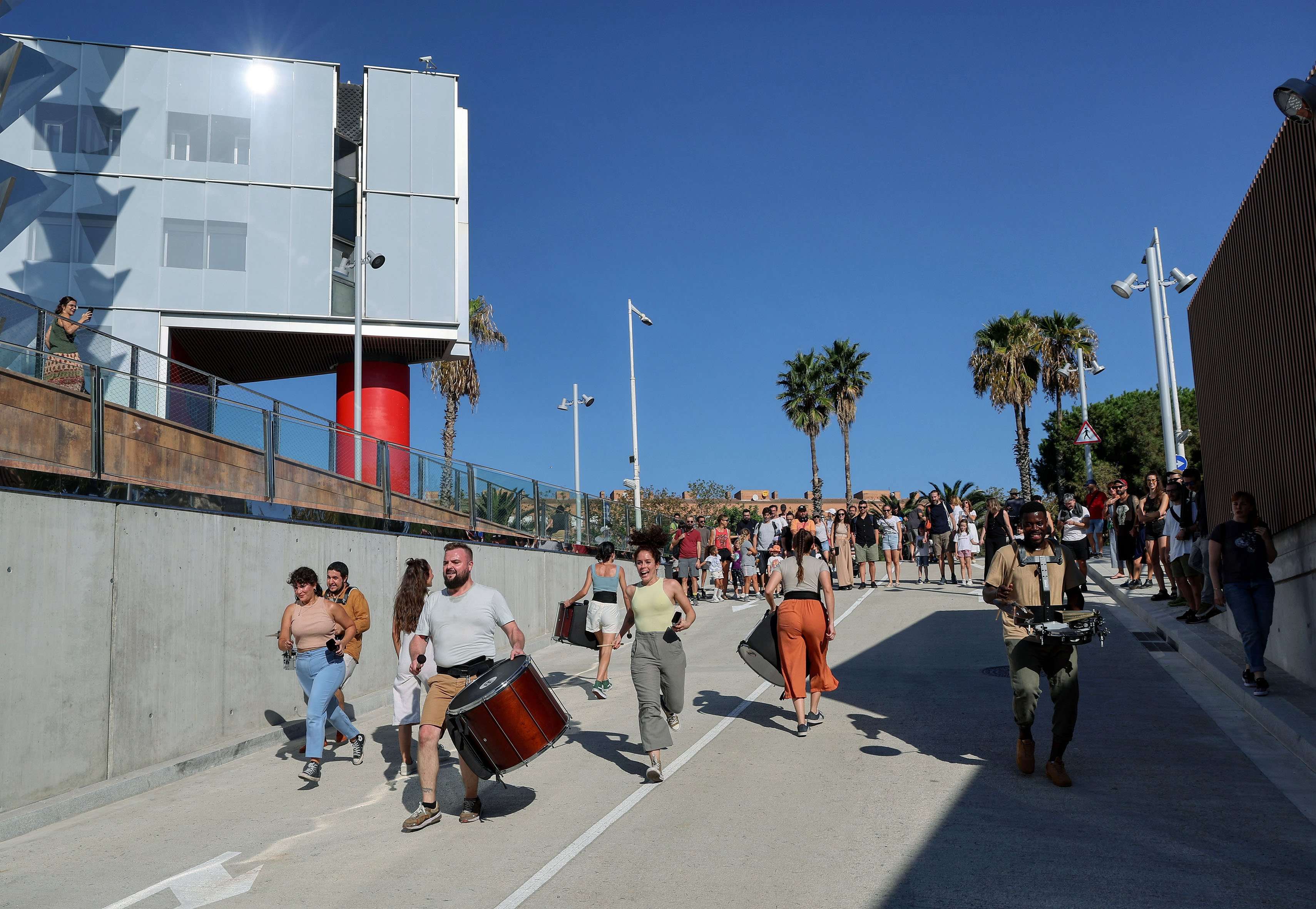 Así se ha hecho el nuevo acceso del Port Olímpic de Barcelona | VÍDEO