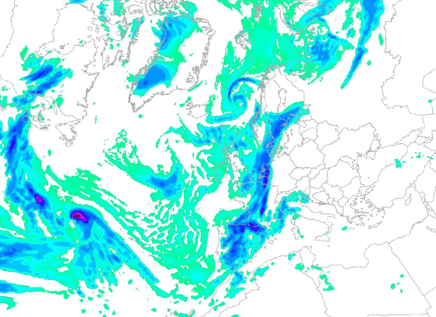 Una DANA afectará Catalunya durante el Puente del Pilar GFS Wetterzentrale