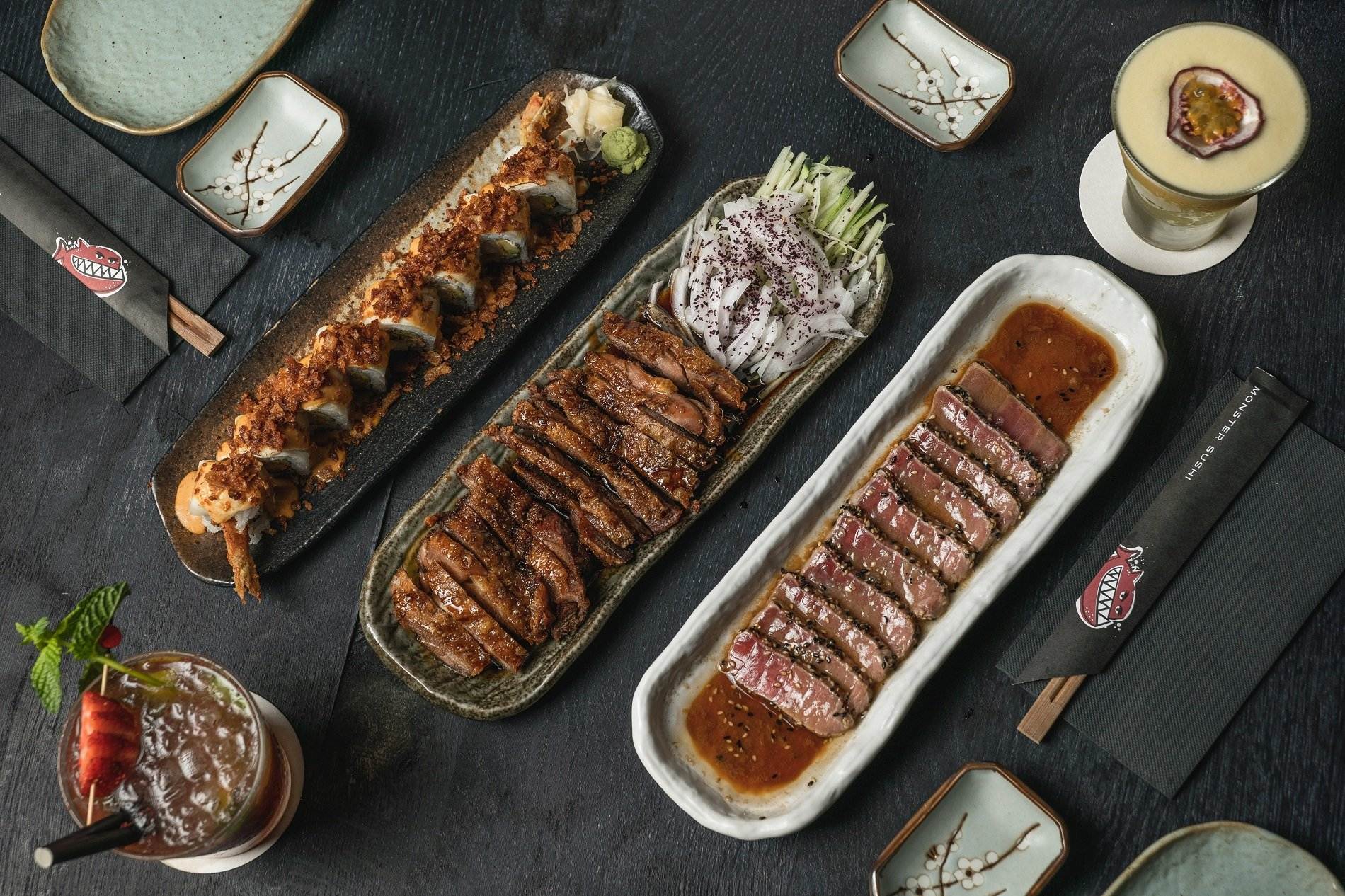 Monster Sushi: el sushi de Barcelona més impressionant amb uns plats irreverents i originals