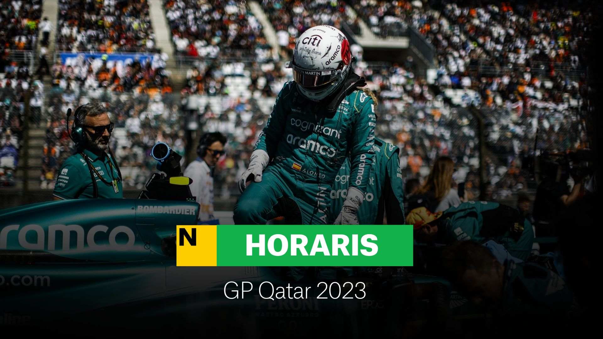 F1 GP Qatar 2023: Horario de los entrenamientos, clasificación y carrera con Alonso y Sainz
