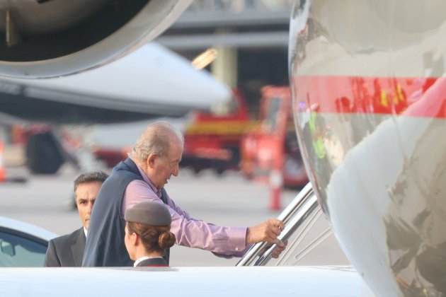 Juan Carlos avión GTRES Juan Carlos avión GTRES