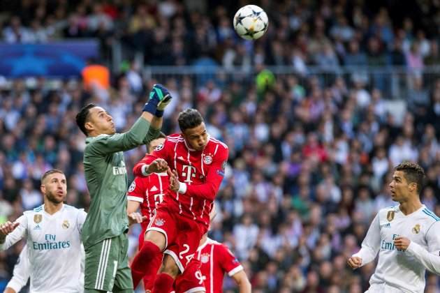 Keylor Navas Tolisso Reial Madrid Bayern Munic Champions Efe