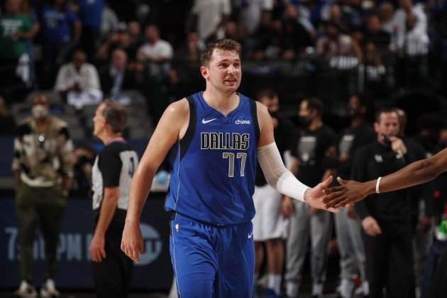 Luka Doncic, durante un partido de los Dallas Mavericks / Foto: Europa Press