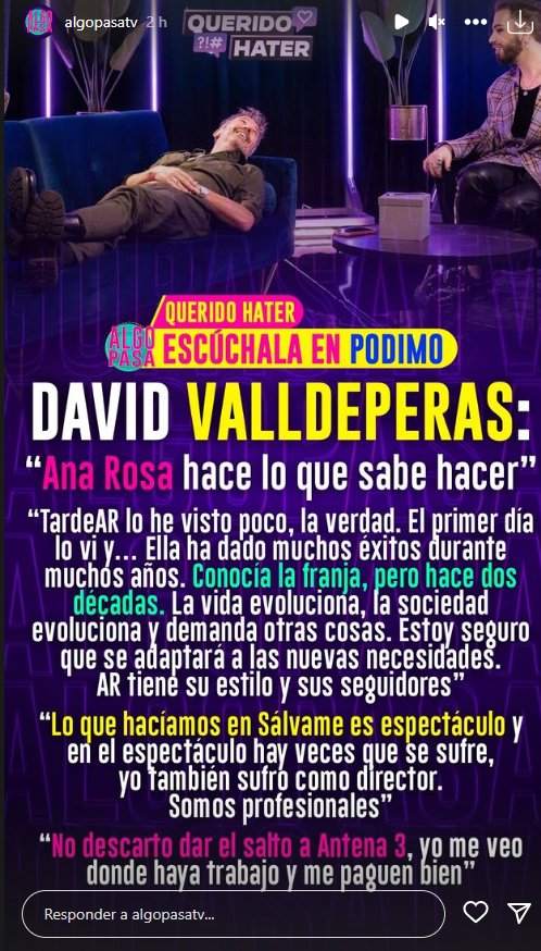 David Valldeperas Algopasatv