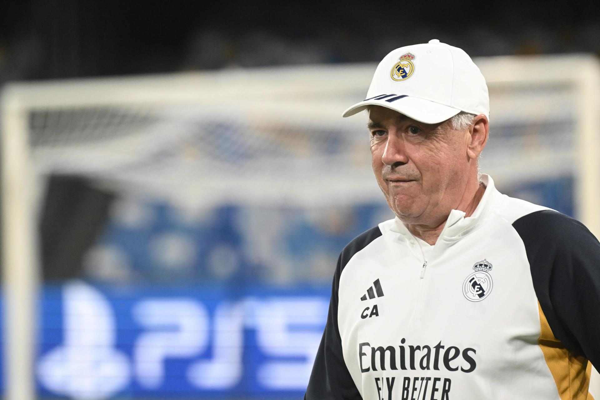 2 forats negres d'Ancelotti per al Clàssic contra el Barça