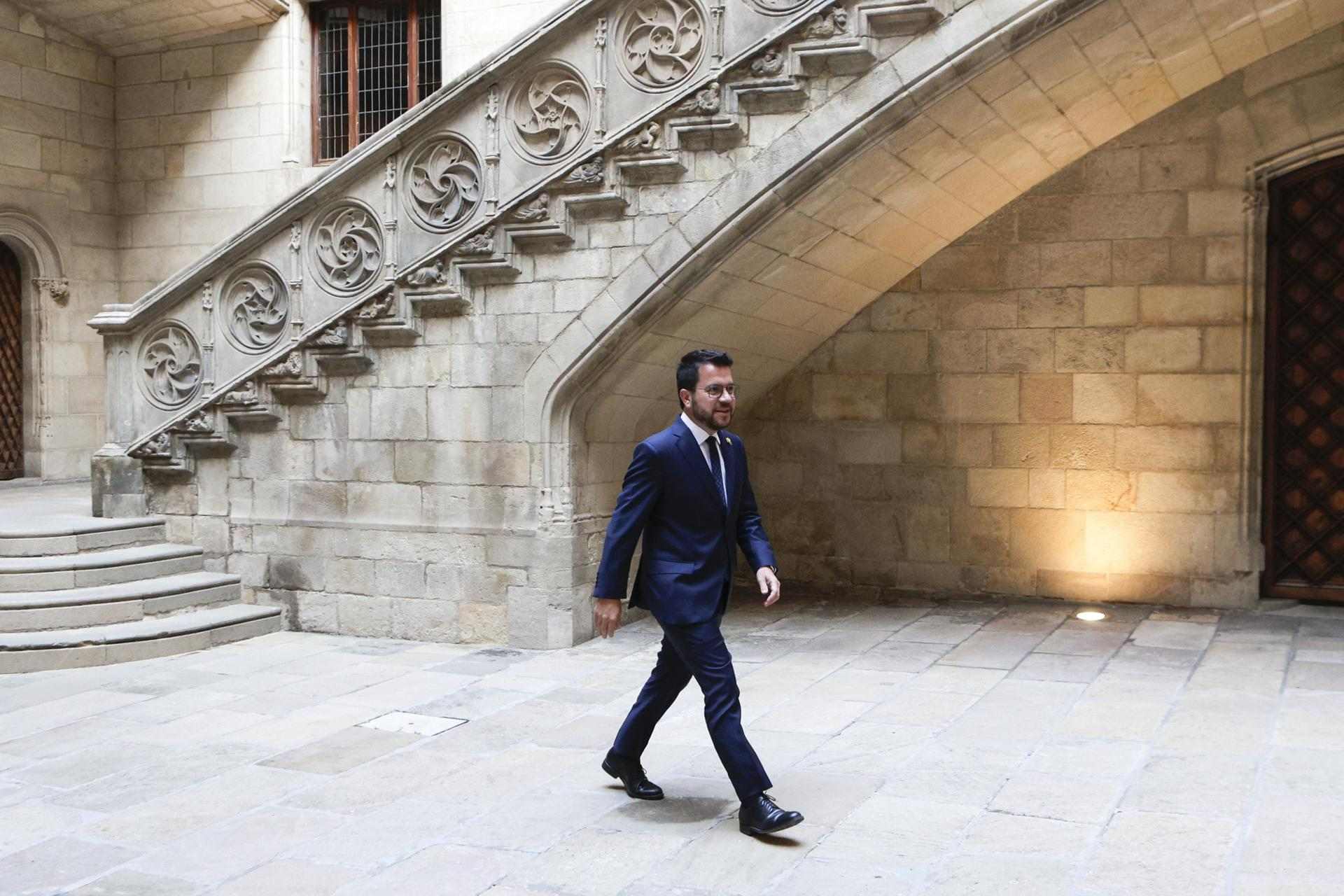 La decisión de Aragonès de acudir al Senado da artillería al PP para fustigar a PSOE y PNV