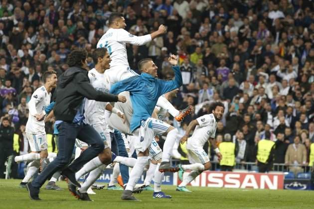 Madrid celebració Bayern   EFE