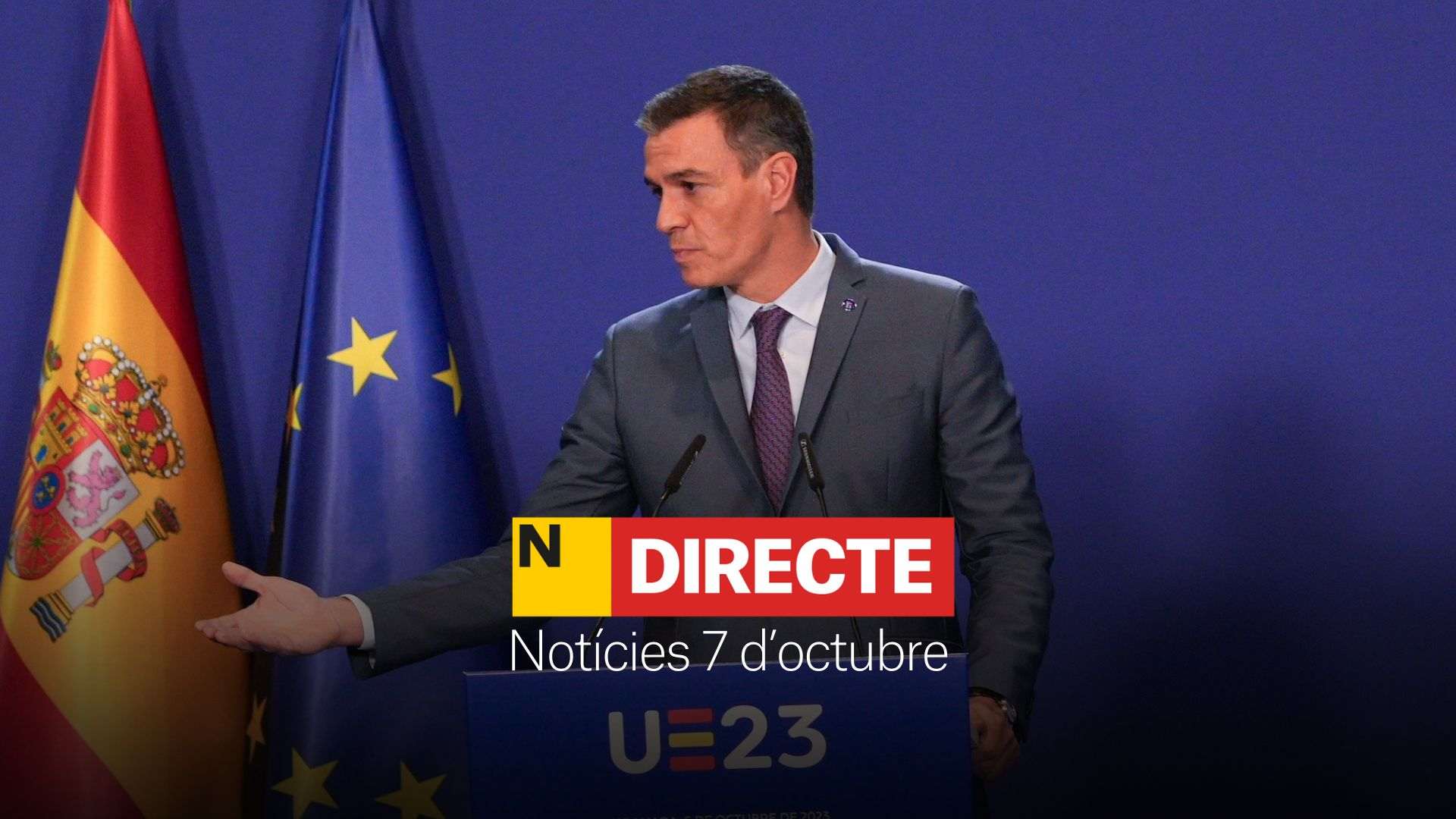 Últimes notícies del 7 d'octubre a Catalunya i al món