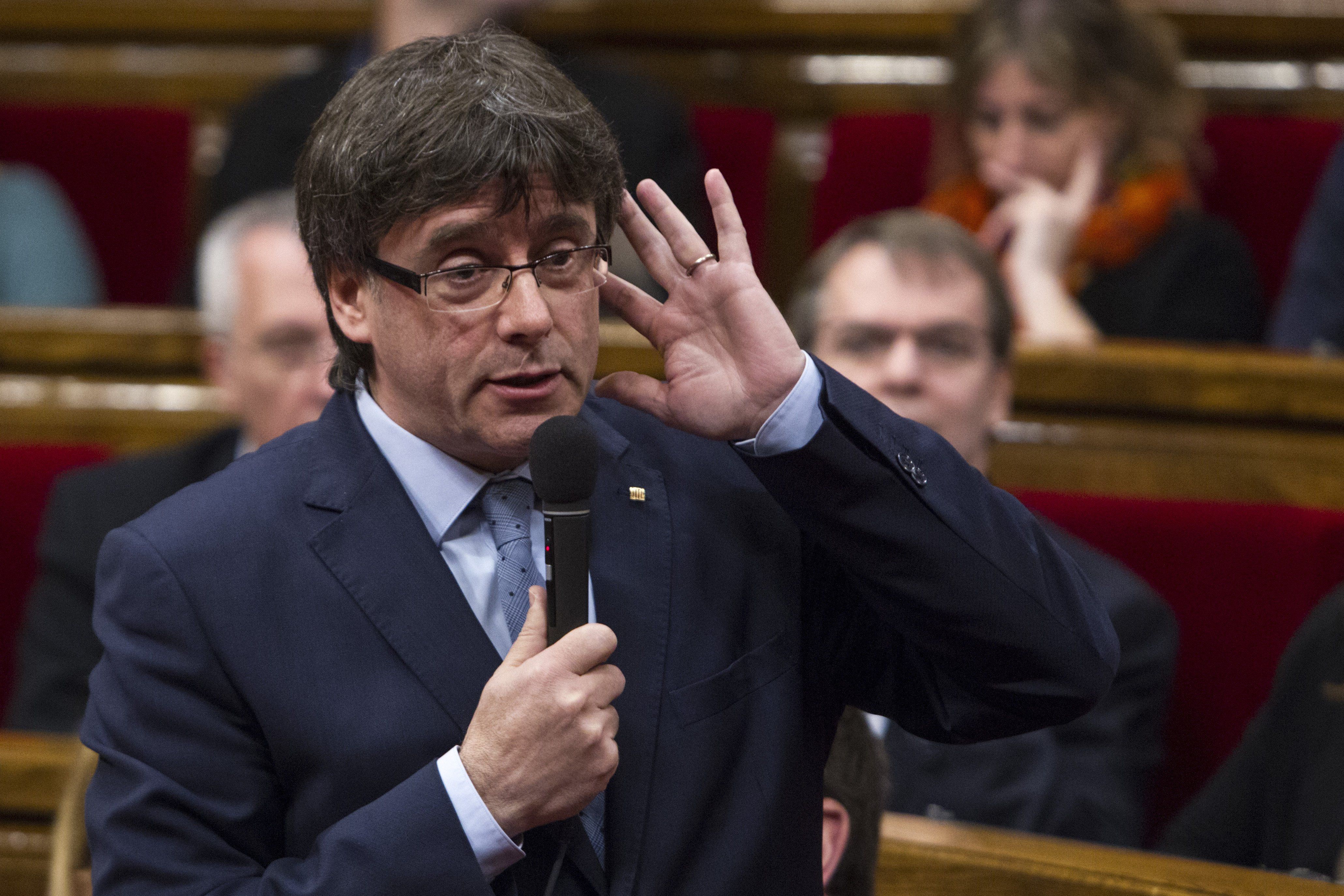 Puigdemont muestra voluntad de ruptura en cinco diarios europeos