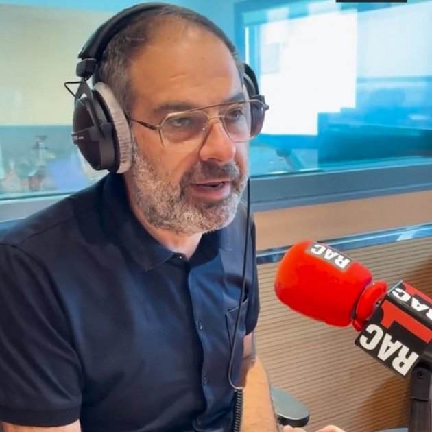 Toni Clapés feliz RAC1 Toni Clapés feliz RAC1