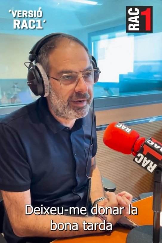 Toni Clapés RAC1 Toni Clapés RAC1