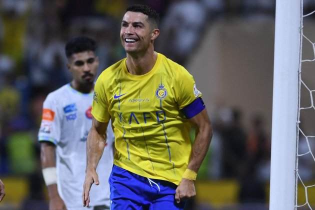 Cristiano Ronaldo celebrando un gol con el Al - Nassr / Foto: Europa Press
