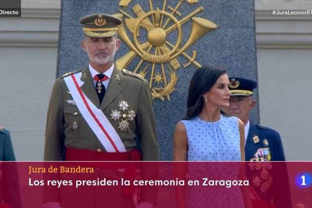Felipe LEtizia jura TVE Felipe LEtizia jura TVE