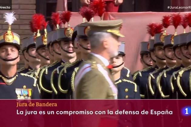 Felipe Leonor jura tve Felipe Leonor jura tve