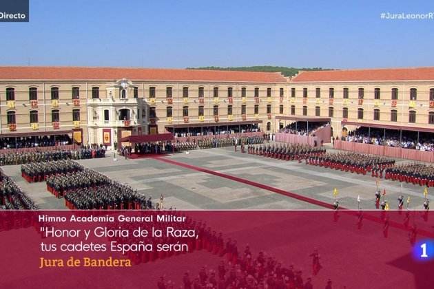 jura bandera letra himno TVE jura bandera letra himno TVE