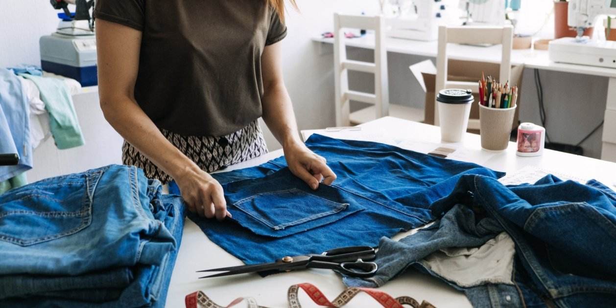 reutilitzar els teus jeans vells