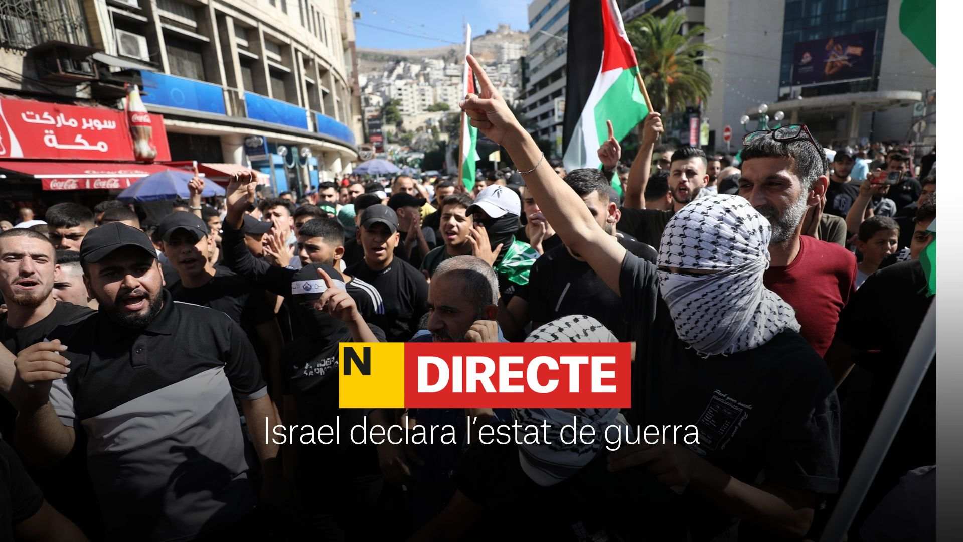 Israel declara el estado de guerra, DIRECTO | Noticias del 7 de octubre