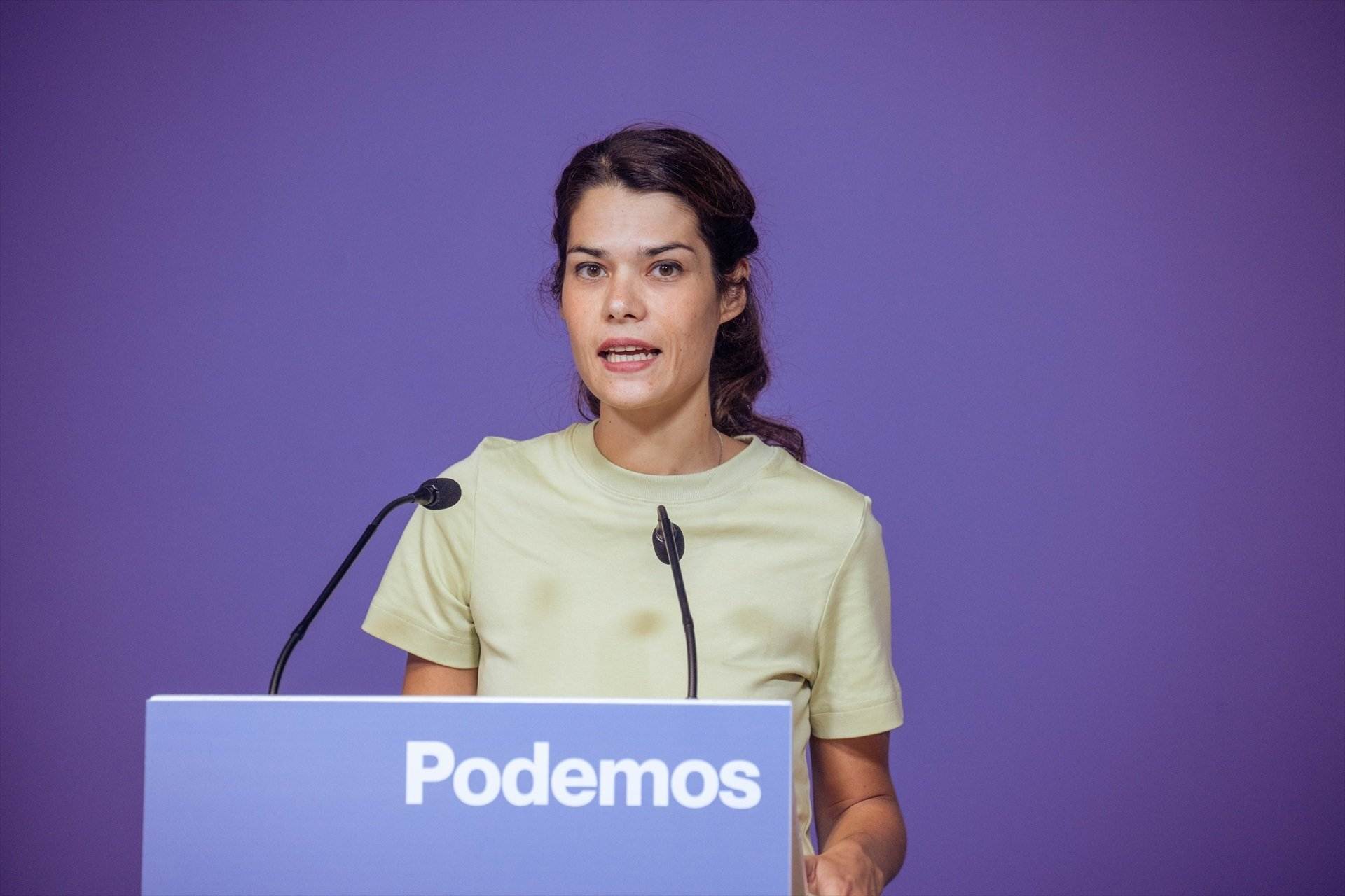 Podemos es desvincula de la proposta d'amnistia de Sumar: "És només de Yolanda Díaz"