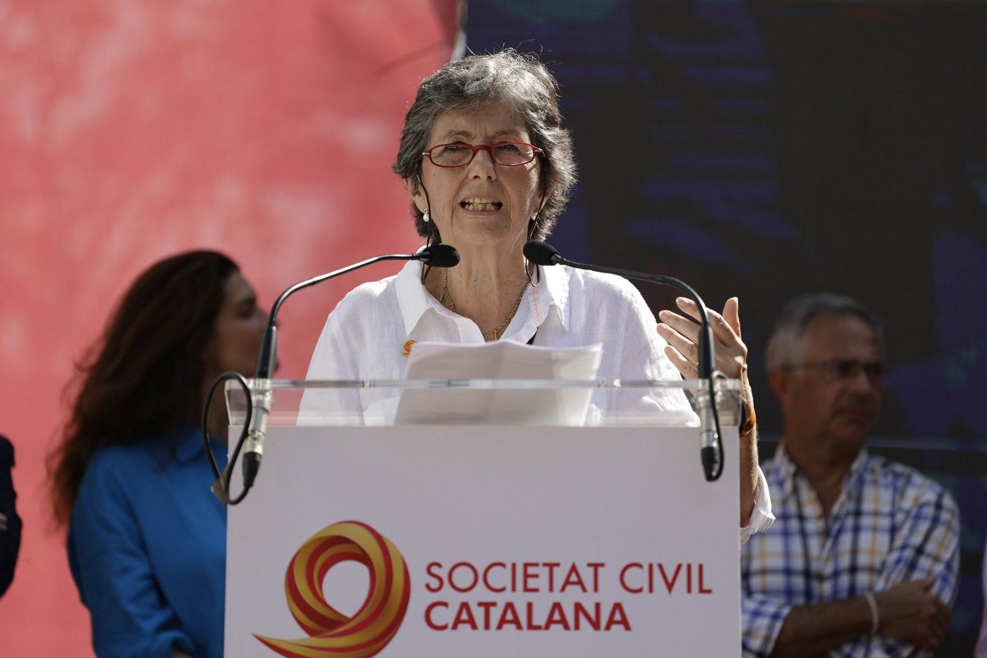 Elda Mata presidenta de la Sociedad civil Catalana / Europa Press