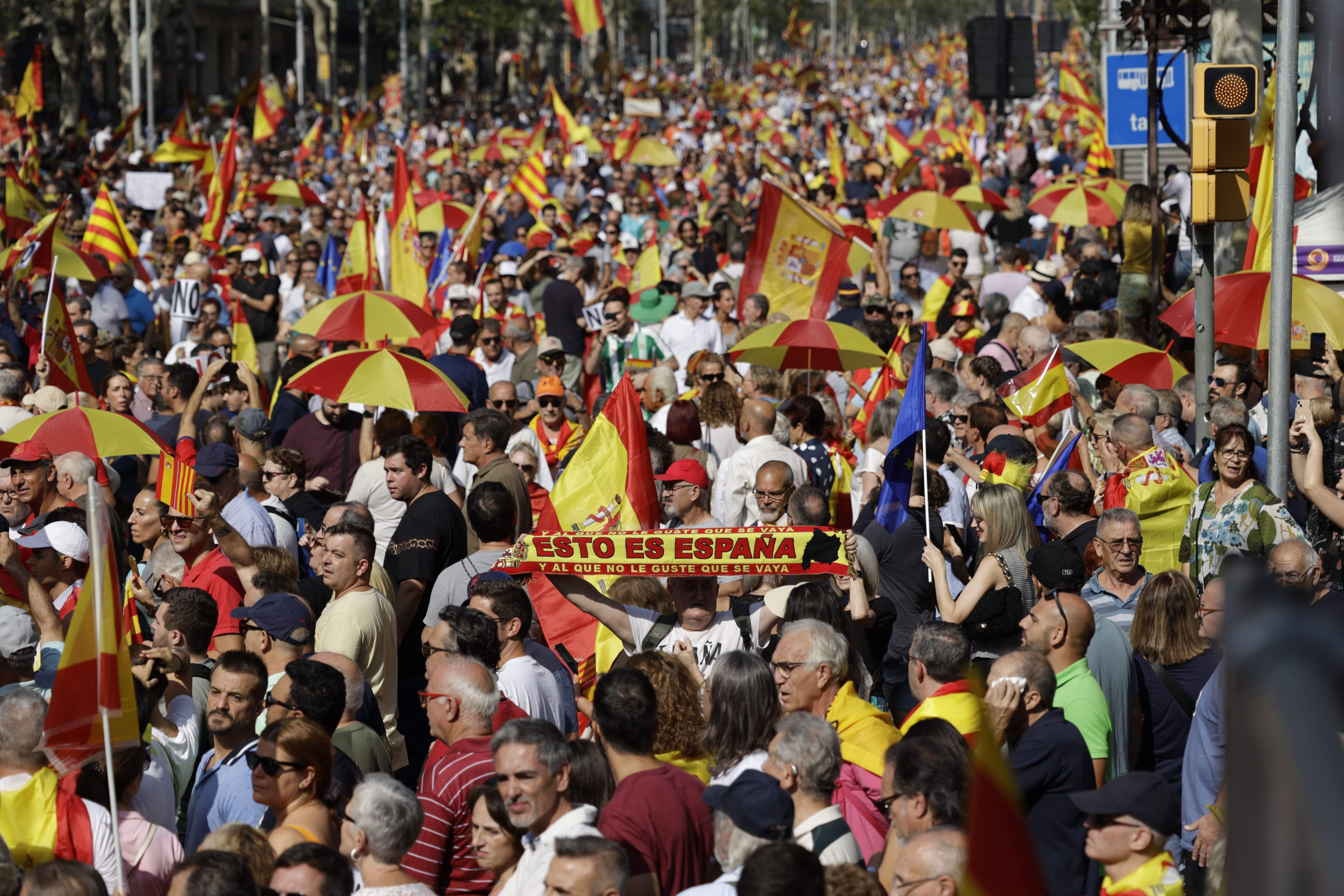 Manifestación de SCC en Barcelona / Europa Press Manifestación de SCC en Barcelona / Europa Press