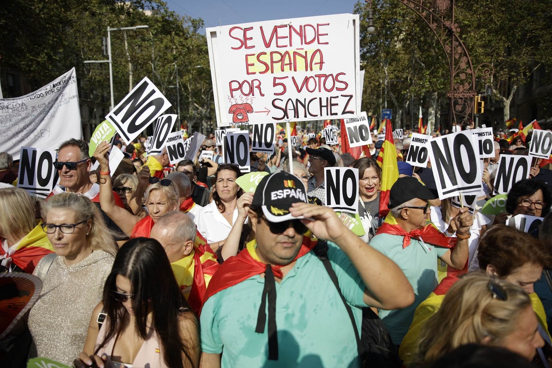 Manifestació de SCC a Barcelona  / Europa Press