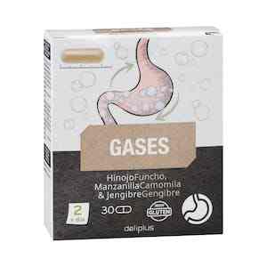 capsulas gases deliplus con hinojo manzanilla jengibre caja
