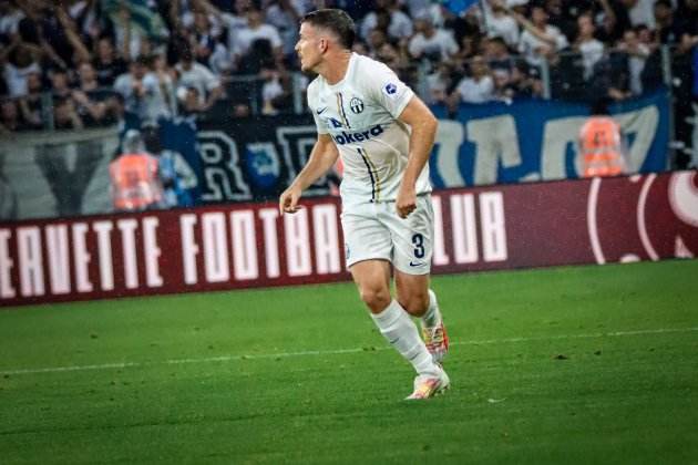 Adrián Guerrero disputando un partido con el Zurich / Foto: FC Zurich