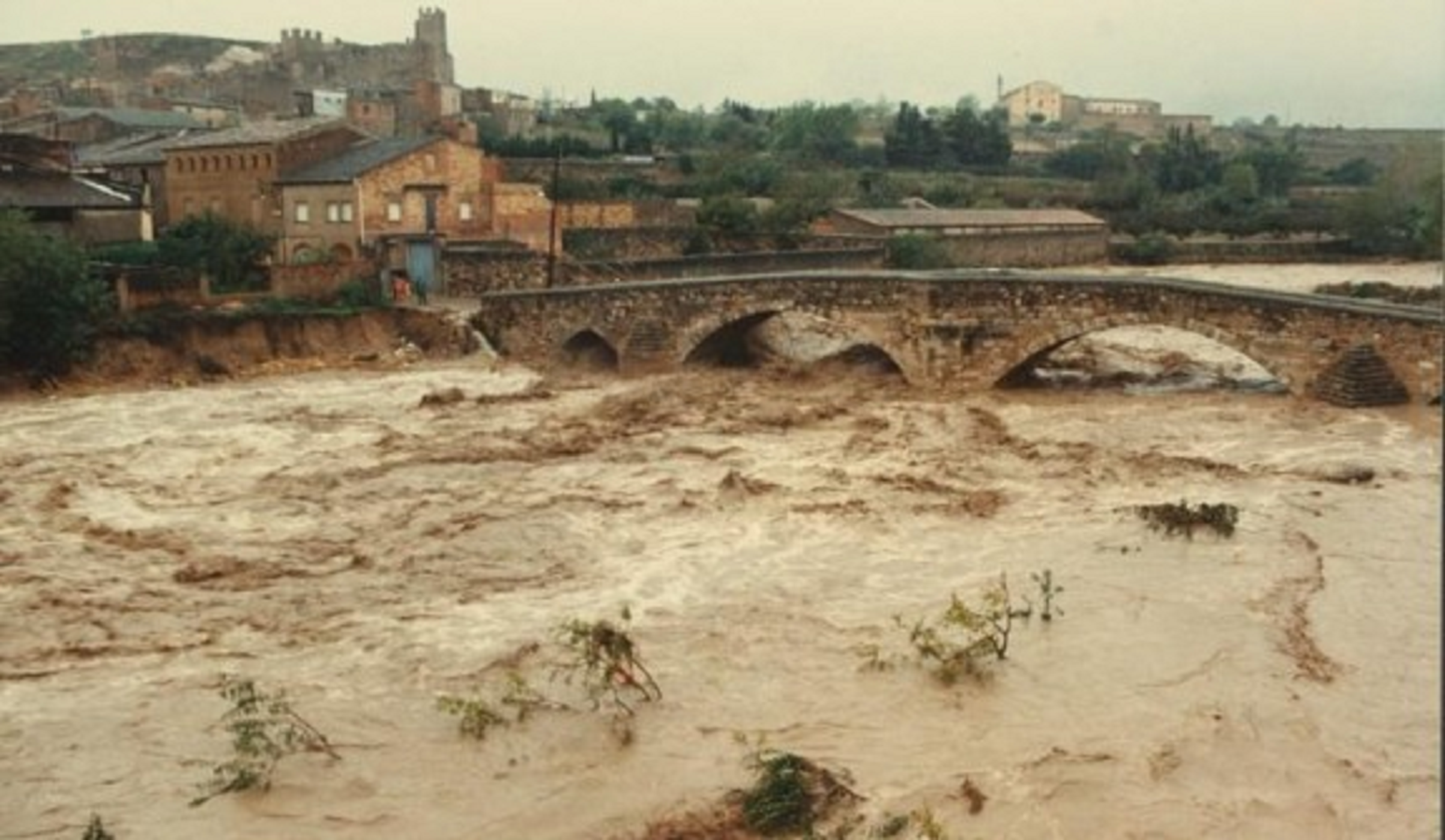 Cae el aguacero de Santo Tomás, que inundó el Camp de Tarragona