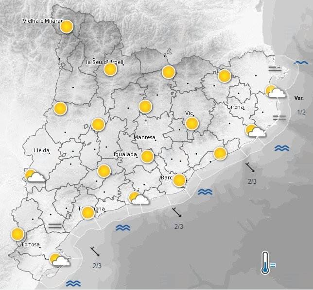 Tiempo hoy 10 octubre 2023 meteocat Tiempo hoy 10 octubre 2023 meteocat