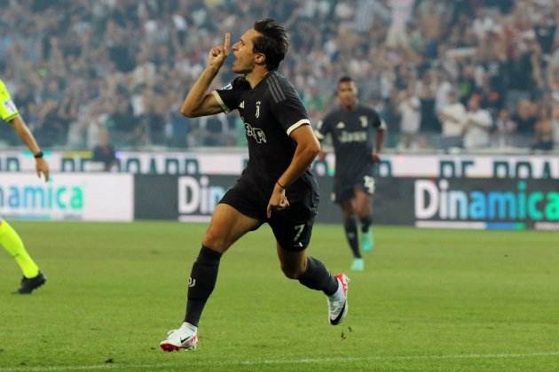 Federico Chiesa, celebrant un gol de la Juventus / Foto: Europa Press