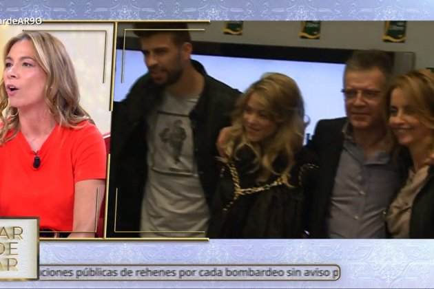 Shakira i Joan Piqué, junts, Telecinco