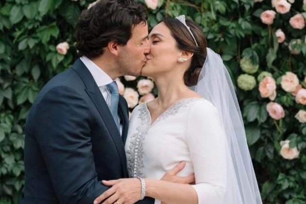 Tamara falco i Iñigo onieva a la boda /  Instagram