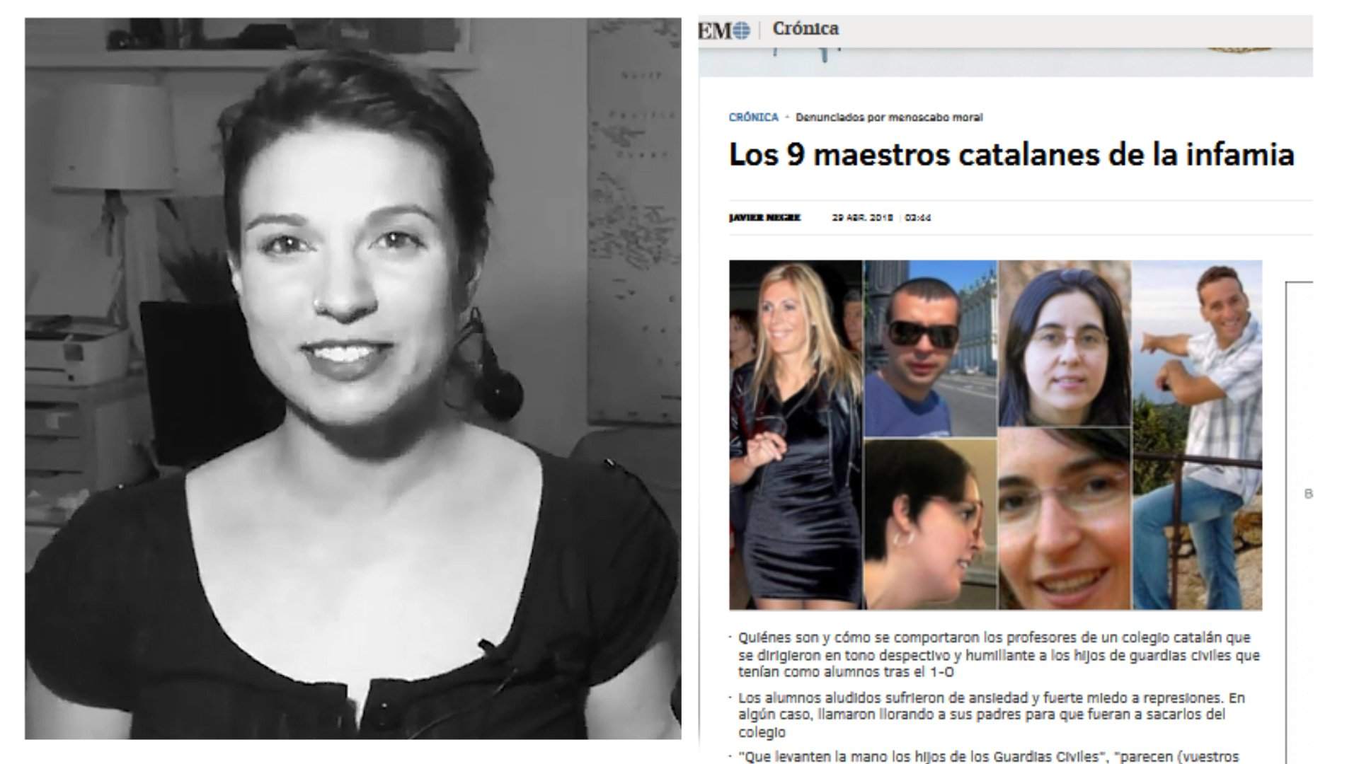 VÍDEO | Bea Talegón: La docència a la diana VÍDEO | Bea Talegón: La docència a la diana