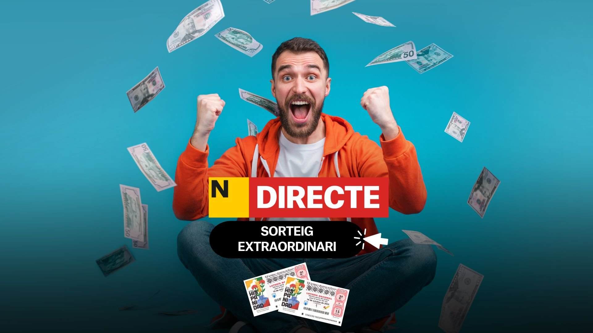 Lotería Nacional hoy, DIRECTO | Comprobar resultados y premios del sorteo extraordinario de la Hispanidad