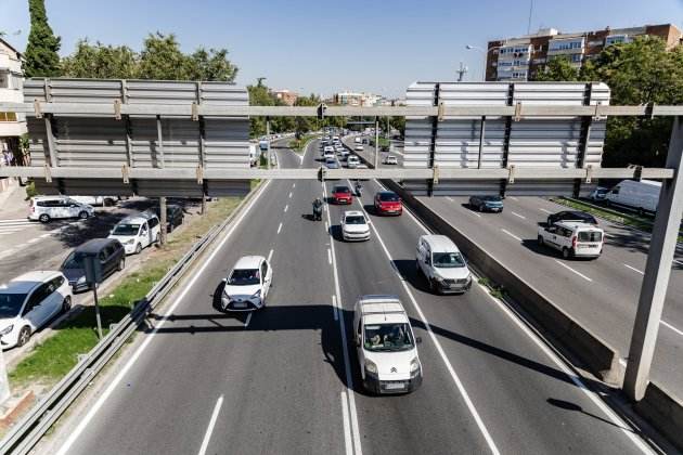 EuropaPress 5499673 trafico autovia a42 sortida toledo inici pont pilar 11 octubre 2023