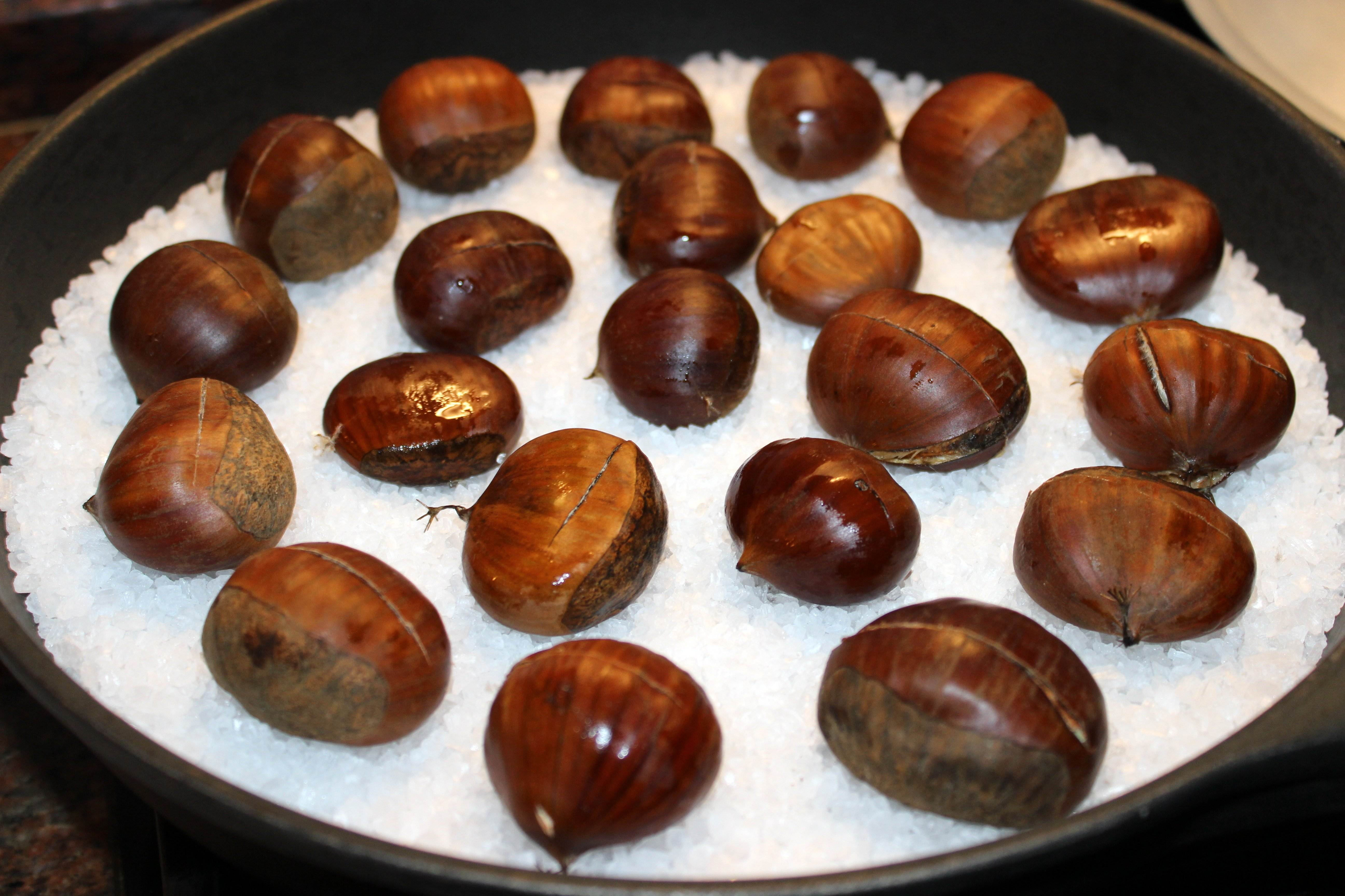 Castanyes a la sal
