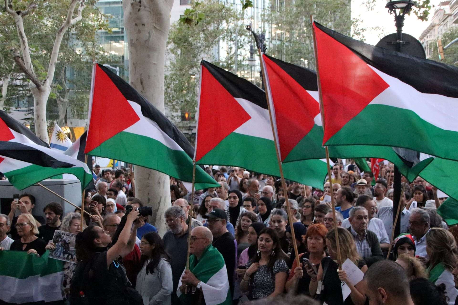 Concentracio Barcelona Palestina