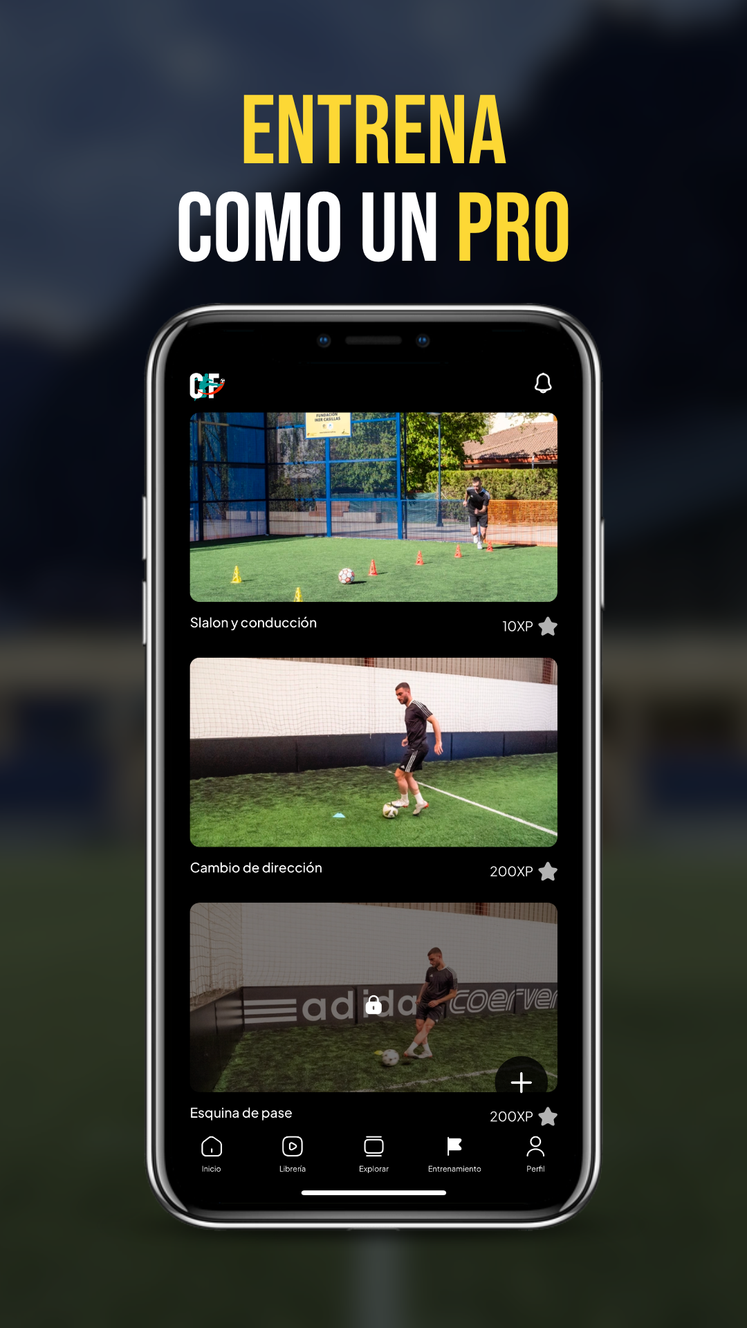 Una aplicación para renovar la manera de aprender a jugar a fútbol