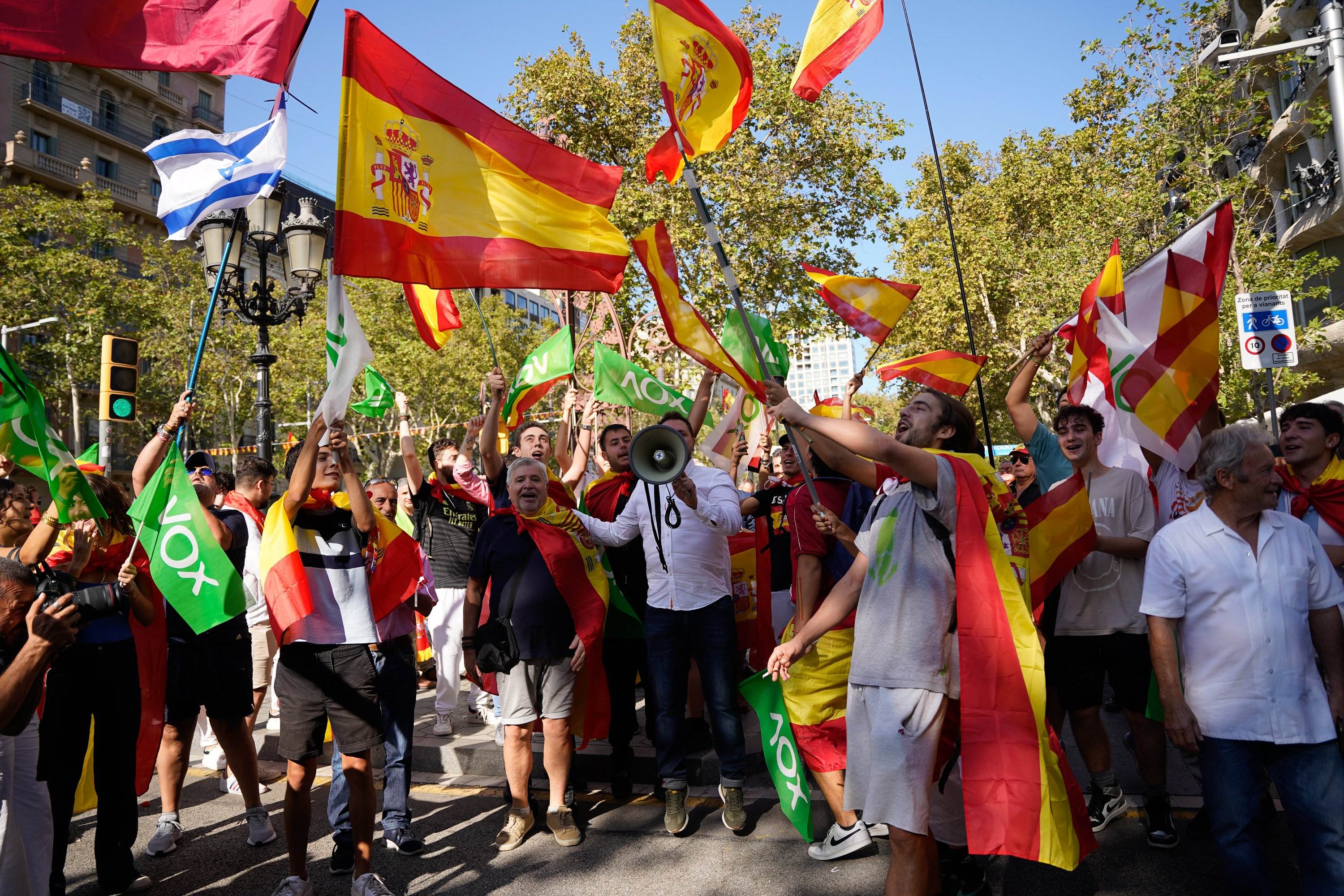 Manifestació 12 O continutcionalista a Barcelona, Irene Vilà