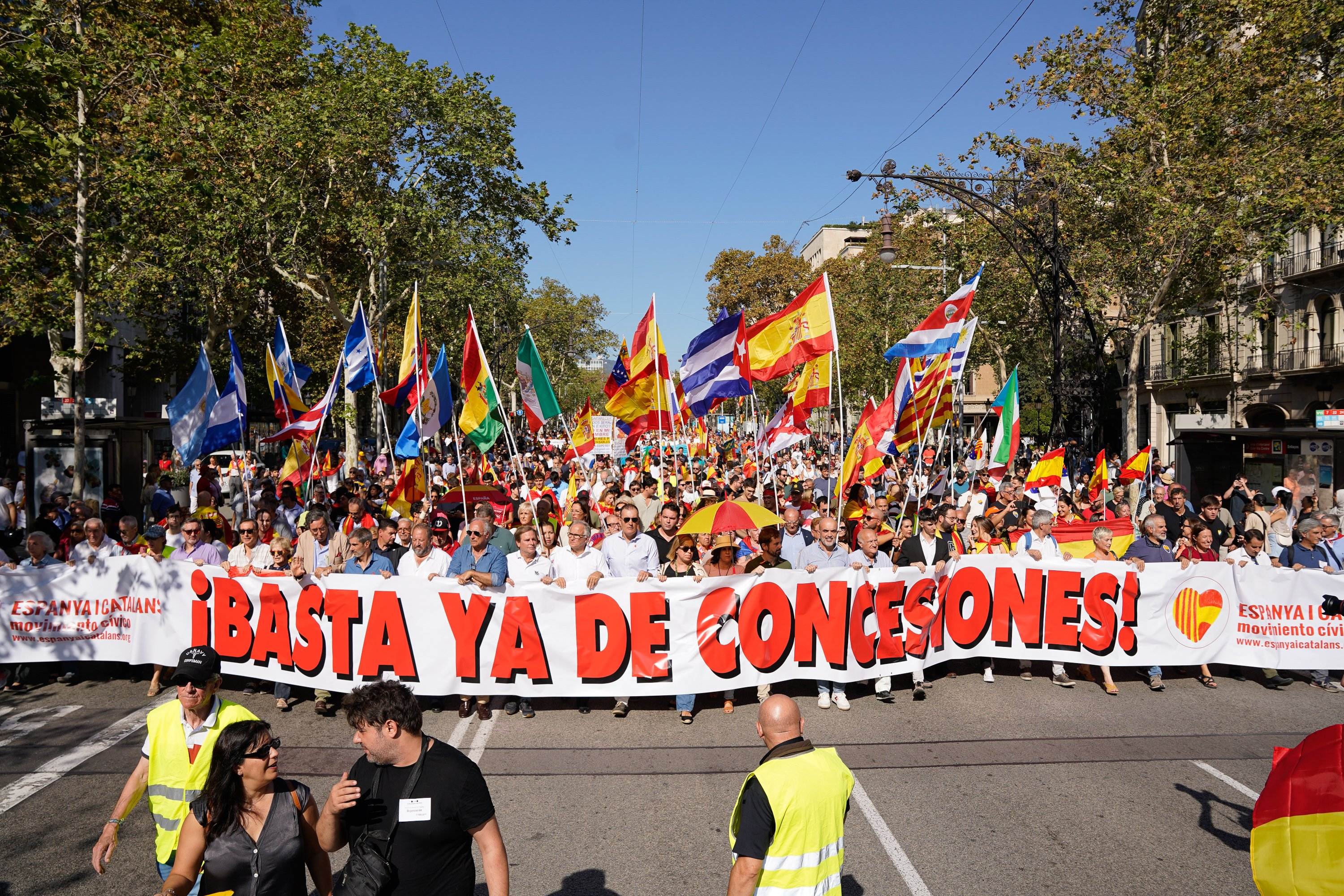 Manifestació 12O barcelona arribada a Plaça catalunya (3). Irene Vilà