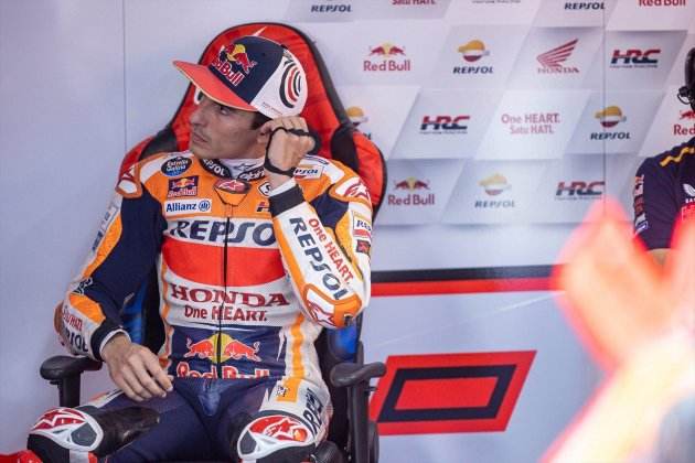 Marc Márquez enfadado / Foto: Repsol Media Service Marc Márquez enfadado / Foto: Repsol Media Service