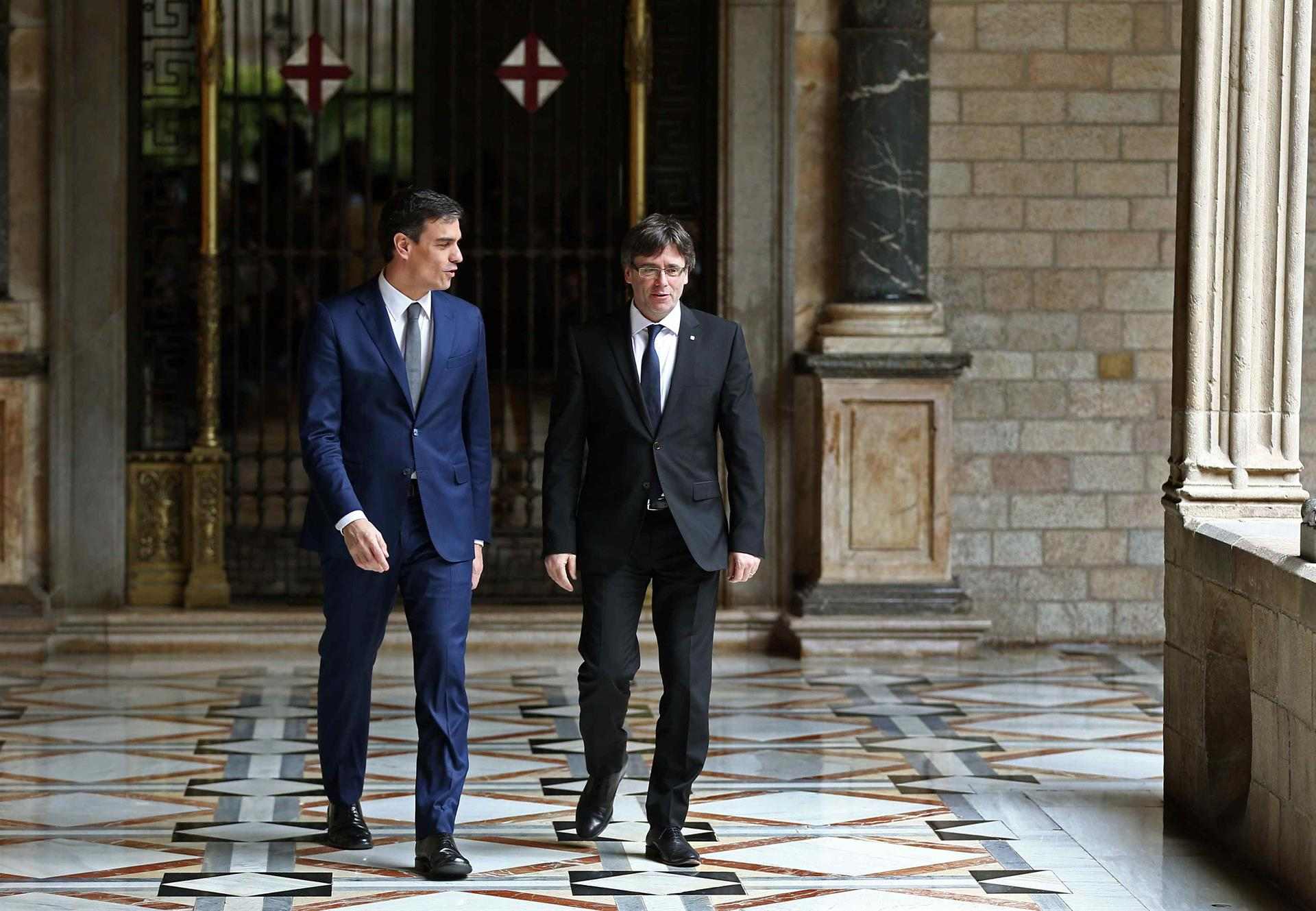 Pedro Sánchez se reunirá varias veces con Carles Puigdemont y Oriol Junqueras